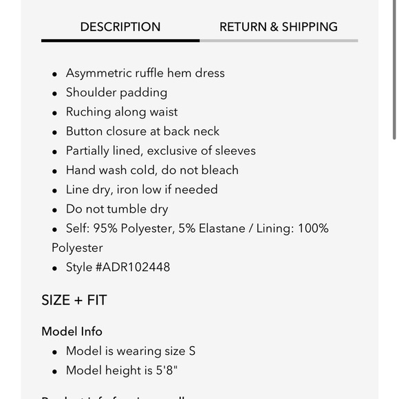 ASTR Black Long Sleeve Asymmetric Hem Dress - Picture 4 of 7